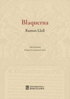 BLANQUERNA EDICIÓ FACSÍMIL