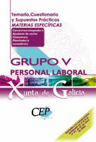 TEMARIO ,TEST Y SUPUESTOS CAMARERO-LIMPIADOR,AYUDANTE DE COCINA...GRUPO V PERSONAL LABORAL XUNTA
