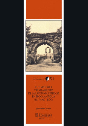 EL TERRITORIO Y POBLAMIENTO DE LA LAYETANIA INTERIOR EN EPOCA ANTIGUA (SS. IV AC