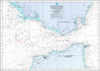 ESTRECHO DE GIBRALTAR. CARTA NÁUTICA PARA EXAMEN. COLOR