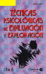 TECNICAS PSICOLOGICAS DE EVALUACION Y EXPLORACION