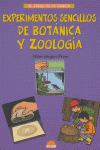 EXPERIMENTOS SENCILLOS BOTANICA Y ZOOLOGIA