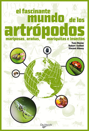 FASCINANTE MUNDO DE LOS ARTROPODOS. INSECTOS, MARIPOSAS, ARAÑAS Y MARIQUITAS