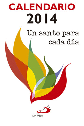 CALENDARIO 2014 - UN SANTO PARA CADA DÍA - SOPORTE ATRIL