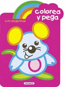 ARCO IRIS. COLOREA Y PEGA CON PEGATINAS (4 TITULOS)
