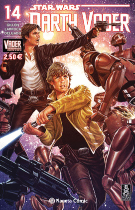 STAR WARS DARTH VADER Nº 014 (VADER DERRIBADO 4 DE 6)