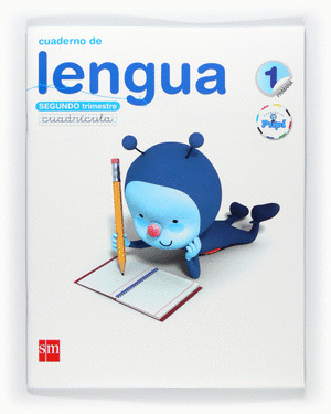 CUADERNO LENGUA 2, 1º PRIMAIRA. CUADRICULA. CONECTA CON PUPI (2011)