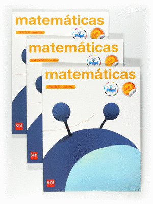 MATEMATICAS 2º PRIMARIA. TRIMESTRES. CONECTA CON PUPI (2011)