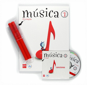 MUSICA 1º PRIMARIA AL COMPAS. CONECTA CON PUPI (2011)
