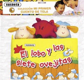EL LOBO Y LAS SIETE OVEJITAS-CUENTO TELA