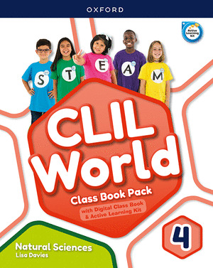 NATURAL SCIENCE 4 COURSEBOOK. CLIL WORLD 2023