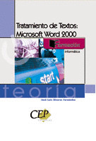 TRATAMIENTO DE TEXTOS MICROSOFT WORD 2000