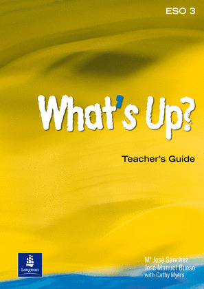 (TCHS).WHAT`S UP? 30.ESO. TEACHER`S BAG.(ED.INGLES