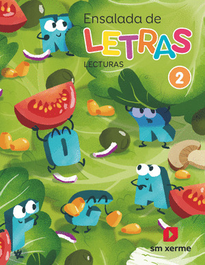 ENSALADA DE LETRAS 2ºPRIMARIA. LECTURAS MÁS SAVIA GALICIA 2019