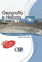 TEMARIO, VOLUMEN 1.GEOGRAFIA E HISTORIA PROFESORES DE ENSEÑAN