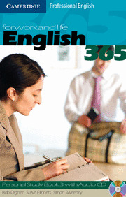 ENGLISH 365, 3. PERSONAL STUDY BOOK 3 WITH AUDIO CD