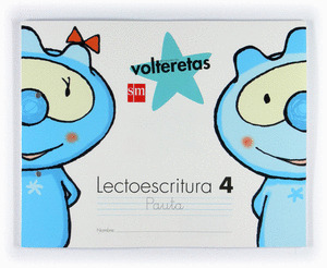 LECTOESCRITURA 4. PAUTA. ESPIRAL. 5 AÑOS