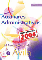 AUXILIAR ADMINISTRATIVO DEL AYUNTAMIENTO DE ÁVILA TEST