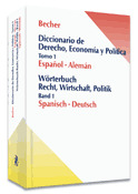 DICCIONARIO DE DERECHO, ECONOMIA Y POLITICA, 1: ESPAÑOL ALEMAN