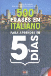 500 FRASES EN ITALIANO