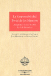 RESPONSABILIDAD PENAL DE LOS MENORES, LA