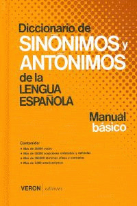 DICC.SINONIMOS Y ANTONIMOS BASICO MANUAL (CARTONE)