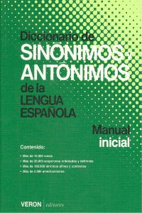 DICC.SINONIMOS Y ANTONIMOS INICIAL MANUAL RUSTICA