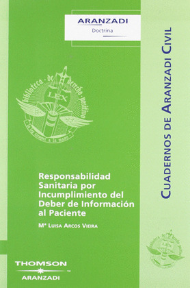 RESPONSABILIDAD SANITARIA POR INCUMPLIMIENTO DEL DEBER DE INFORMACION AL PACIENTE