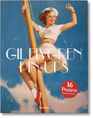 GIL ELVGREN PIN UPS. 16 POSTERS