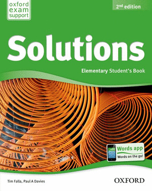 SOLUTIONS 2ND EDITION ELEMENTARY. STUDENT'S BOOK