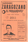 CALENDARIO ZARAGOZANO 2011 EL FIRMAMENTO