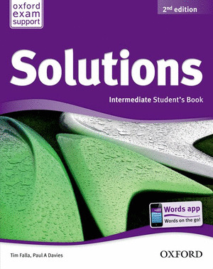 SOLUTIONS, 2ND EDITION, INTERMEDIATE. STUDENT'S BOOK