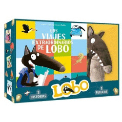 COFRE LOS VIAJES EXTRAORDINARIOS DE LOBO. COFRE CON PELUCHE