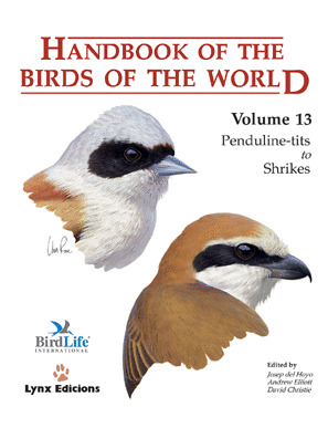 HANDBOOK OF THE BIRDS OF THE WORLD V.13