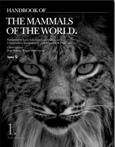HANDBOOK OF THE MAMMALS OF THE WORLD - VOLUME 1 - CARNIVORES