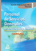 TEMARIO 1 PERSONAL SERVICIOS GENERALES SERGAS