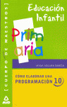 CUERPO DE MAESTROS, EDUCACION INFANTIL, COMO ELABORAR UNA PROGRAMACION 10