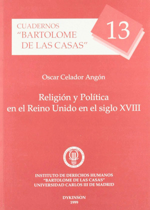 RELIGION Y POLITICA EN EL REINO UNIDO EN EL SIGLO XVIII
