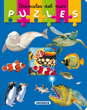 ANIMALES DEL MAR PUZLES.(PRIMER LIBRO PUZLES).REF:623-1