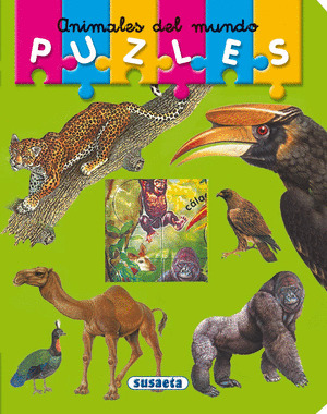 ANIMALES DEL MUNDO PUZLES.(MI PRIMER LIBRO DE PUZLES)