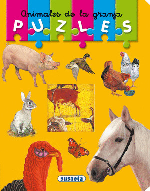 ANIMALES GRANJA PUZLES.(PRIMER LIBRO PUZLES).REF:623-4
