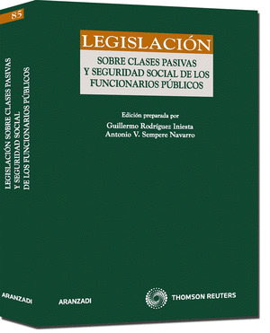 CODIGO LEGISLATIVO SOBRE CLASES PASIVAS 1ª ED