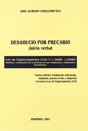 DESAHUCIO POR PRECARIO. JUICIO VERBAL