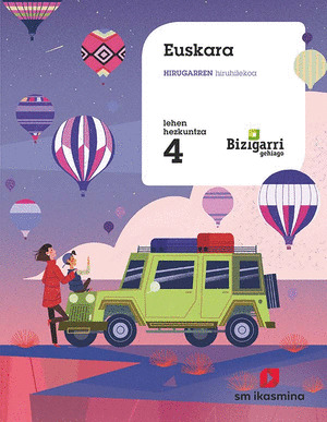 SD ALUMNO. EUSKARA. HIRUGARREN HIRUHILEKOA. LEHEN HEZKUNTZA 4. BIZIGARRI GEHIAGO
