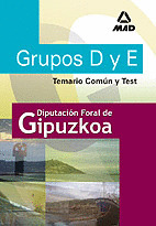 GRUPOS D Y E DE LA DIPUTACION DE GIPUZKOA