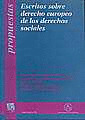 ESCRITOS SOBRE DERECHO EUROPEO DE LOS DERECHOS SOCIALES