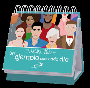 CALENDARIO DE MESA UN EJEMPLO PARA CADA DÍA 2022