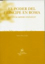 PODER DEL PRINCIPE EN ROMA, EL (LA LEX DE IMPERIO VESPASIANI)