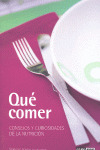 QUÉ COMER