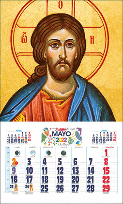 CALENDARIO ICONO DE CRISTO 2023